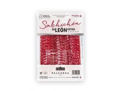 Salchichón Extra de León Palcarsa sin gluten y sin lactosa 100g