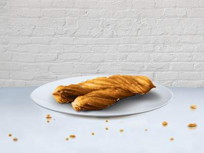 Churros rellenos de chocolate (2 uds)