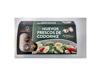 HUEVOS LIDEROU CODORNIZ 18 UNIDADES