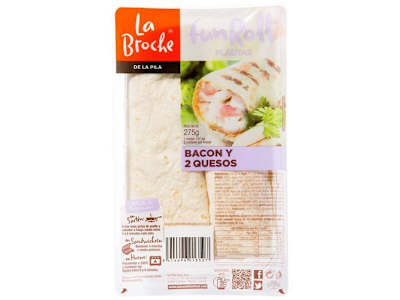 FUNROLL LA BROCHE BACON-QUESO 1 UNIDAD
