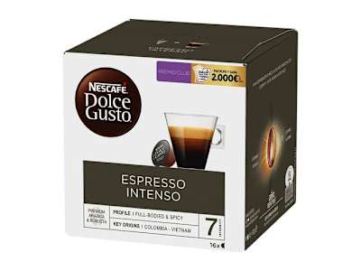 CÁPSULAS CAFÉ NESCAFÉ DOLCE GUSTO EXPRESO INTENSO 16 UNIDADES