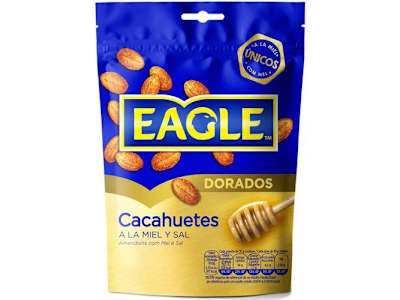 CACAHUETES EAGLE DORADOS A LA MIEL 75 G