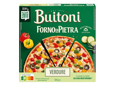 PIZZA FORNO DI PIETRA VEGETALE 370 G