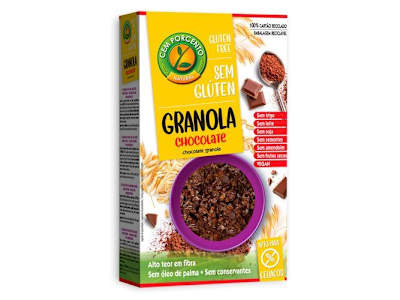 GRANOLA CEM PORCEN CHOCOLATE SIN GLUTEN 300 G