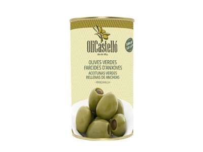 ACEITUNAS OLI CASTELLÓ RELLENAS GIGANTES 150 G