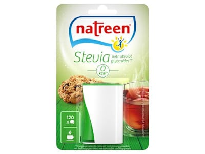EDULCORANTE NATREEN STEVIA COMPRIMIDOS 120 UNIDADES