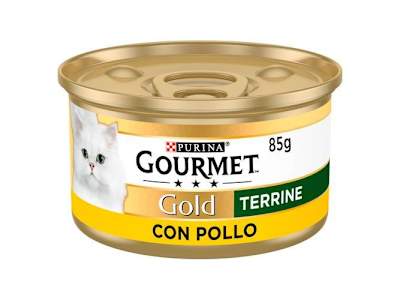 COMIDA GATO GOURMET GOLD POLLO GRANJA 85 G