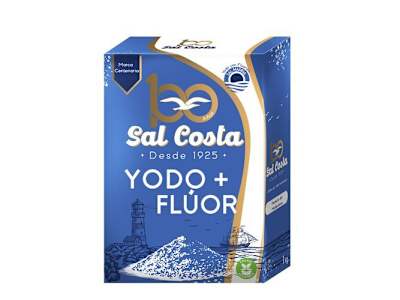 SAL COSTA YODO + FLÚOR 1 KG
