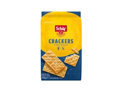 CRACKERS SCHAR SIN GLUTEN 210 G