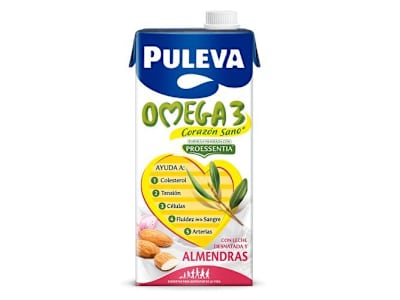 LECHE PULEVA OMEGA3 ALMENDRAS 1 L