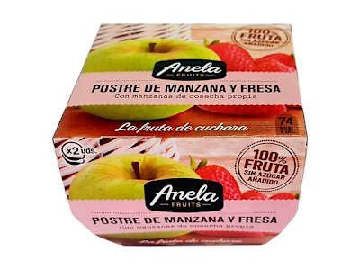 POSTRE ANELA MANZANA FRESA 200 G