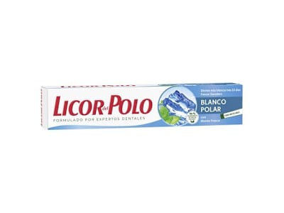 DENTÍFRICO LICOR DEL POLO BLANCO POLAR 75 ML