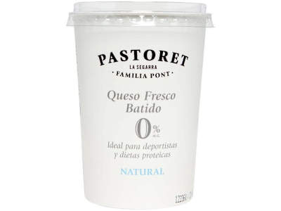 QUESO 0% PASTORET DESNATADO 500 G