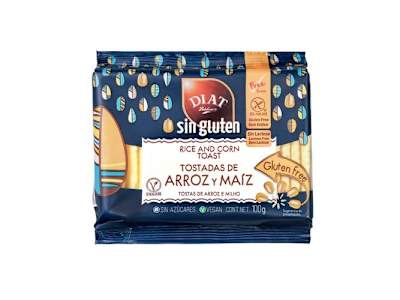 TOSTADAS DIAT RÁDISSON ARROZ Y MAIZ SIN GLUTEN 100 G