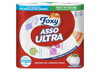 PAPEL COCINA FOXY ASSO ULTRA 2 UNIDADES
