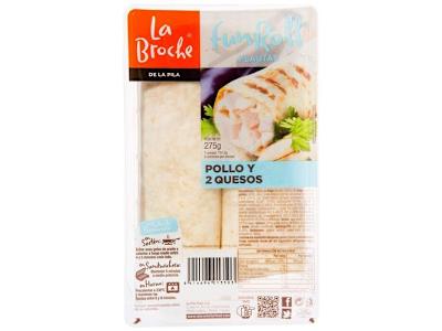 FUNROLL LA BROCHE POLLO Y QUESO 275 G