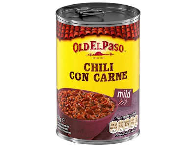 CHILI OLD EL PASO CON CARNE 418 G