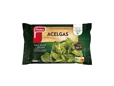 ACELGAS FINDUS HOJAS 400 G