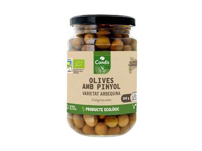 ACEITUNAS CONDIS ECO ARBEQUINA 220 G