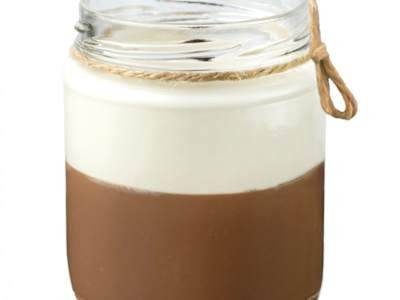 Cremoso de chocolate y nata