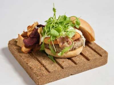 Burger con Galleta