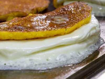 Cachapa con Queso de Mano (Libre de Gluten)