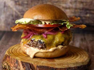 Bacon Cheeseburger (Sin Gluten)