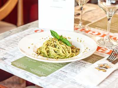 LINGUINE AL PESTO