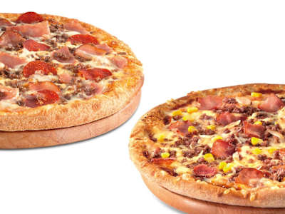 2 Pizzas Medianas por 10,99€ C/U