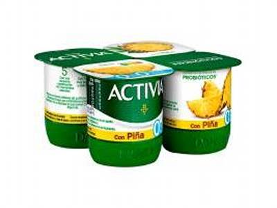 ACTIVIA 0% C/PINA P-4 DANONE - 2154441
