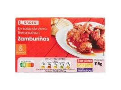 ZAMBURINAS VIEIRA EROSKI 115GR - 2428613