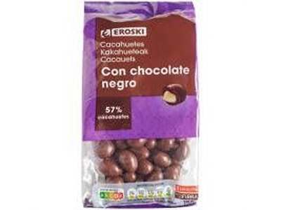 CACAHUETES CHOCO EROSKI 150GR - 2385185