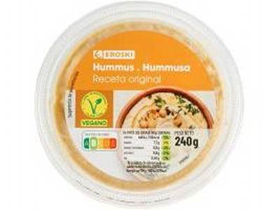 HUMMUS CLASICO EROSKI 240G - 26167775