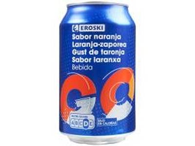 ISOTONICO NARANJA EROSKI 0,33L - 26254227