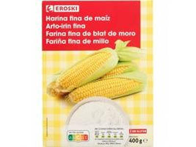HARINA FINA MAIZ EROSKI 400 G - 26223875