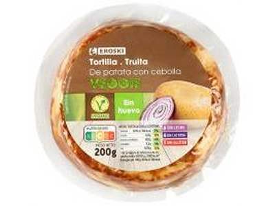 TORT VEGGIE C/CEBO EROSKI 200G - 25263823