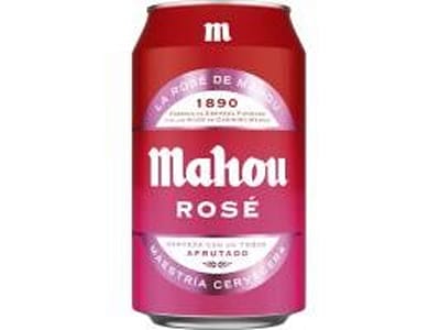CERVEZA MAHOU ROSE LATA 0,33L - 25636127