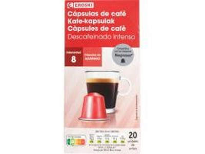 CF CÁPS DESCAFEINADO EROSKI 20 - 24489239