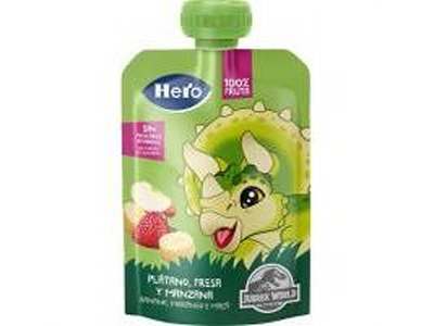 BOLS PLATANO Y FRESA HERO 100G - 15152119