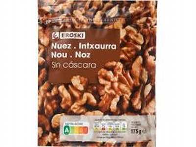 NUEZ MONDADA EROSKI BOLSA 175G - 4171013