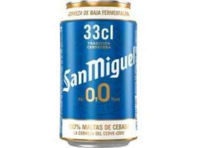 CERVEZA 0,0 SAN MIGUEL LATA33 - 3347358
