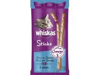 WHISKAS STICKS SALMON 18 G - 13852975