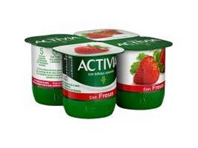 ACTIVIA C/FRESA P-4 DANONE - 179192