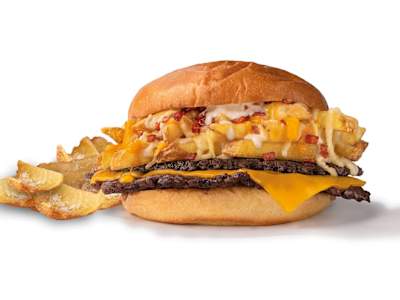 Bacon & Cheese Fries Burger