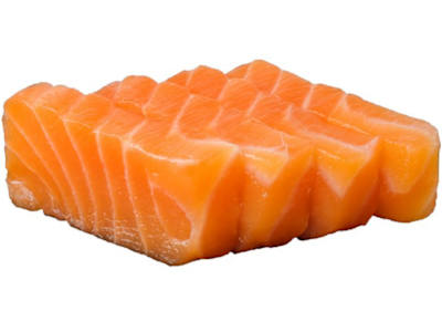 Sashimi de salmón