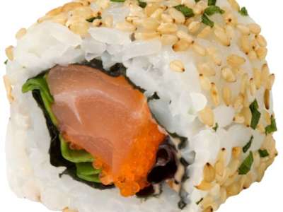 Roll de salmón spicy