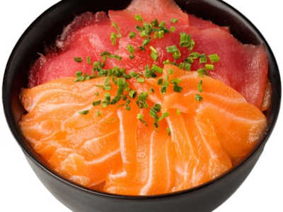 Chirashi atún y salmón