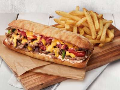 PHILLY CHEESESTEAK SANDWICH