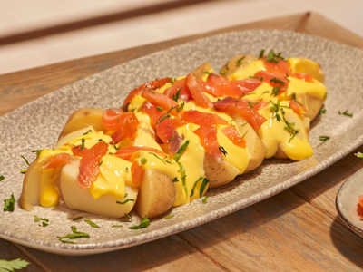 PATATE AL SALMONE
