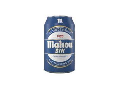 CERVEZA MAHOU SIN